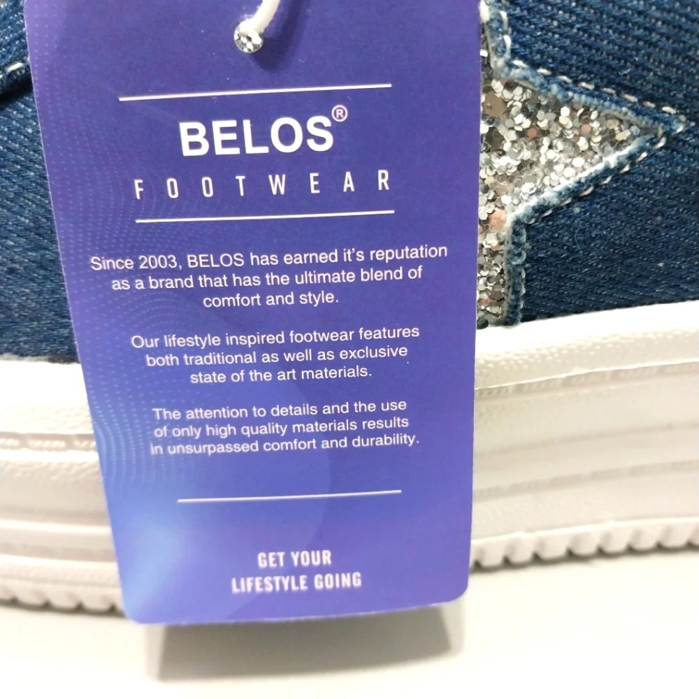 Belos denim glitter
